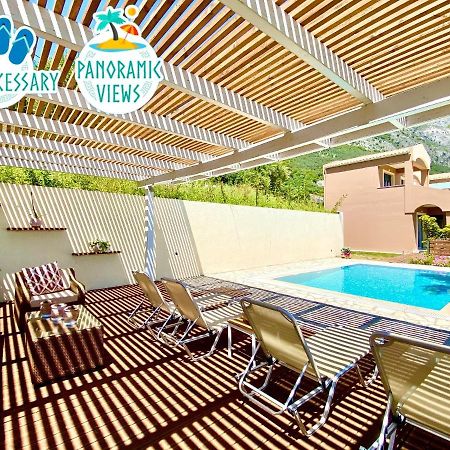 Villa Barbati Dream With Private Pool By Dadovillas Pyrgi  エクステリア 写真