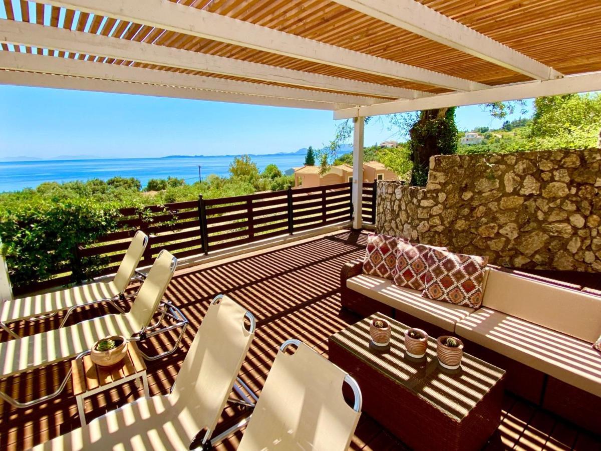 Villa Barbati Dream With Private Pool By Dadovillas Pyrgi  エクステリア 写真